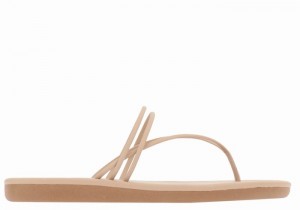 Ancient Greek Sandals E Teenslippers Dames Beige | DPO1350BV