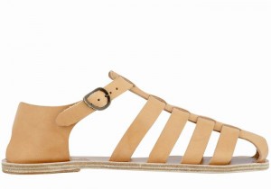 Ancient Greek Sandals Homer Vissers Sandalen Heren Beige | OPW2689UX