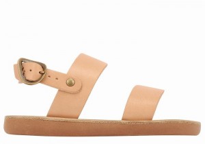 Ancient Greek Sandals Little Clio Soft Casual Sandalen Kinderen Beige | WNT9028NF