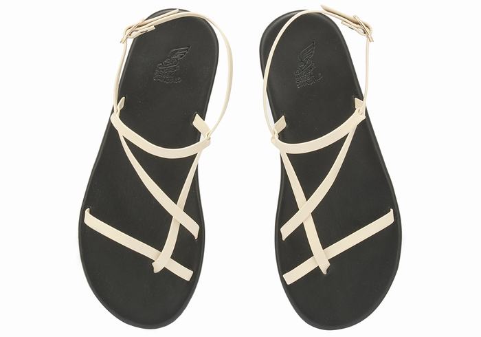 Ancient Greek Sandals Alethea Achterband Sandalen Dames Wit | YNM3161NC