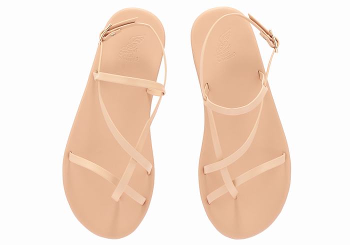 Ancient Greek Sandals Alethea Achterband Sandalen Dames Beige | TMA5512DA