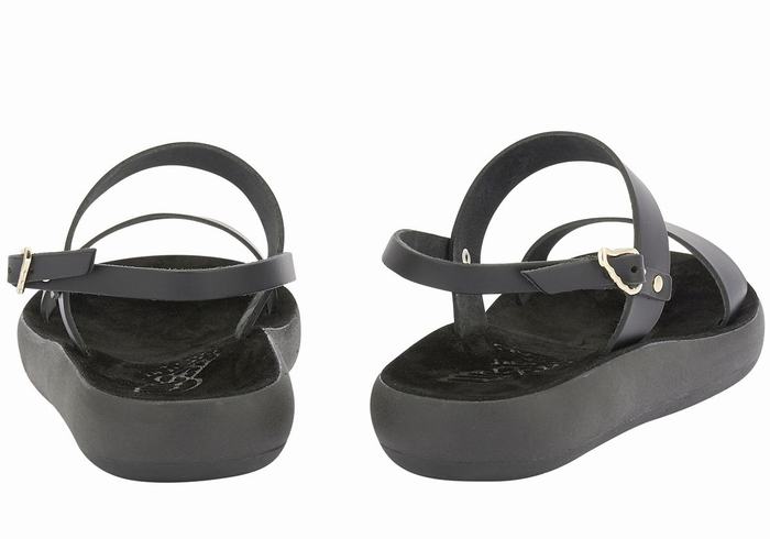 Ancient Greek Sandals Clio Comfort Casual Sandalen Dames Zwart | NYB1614PO