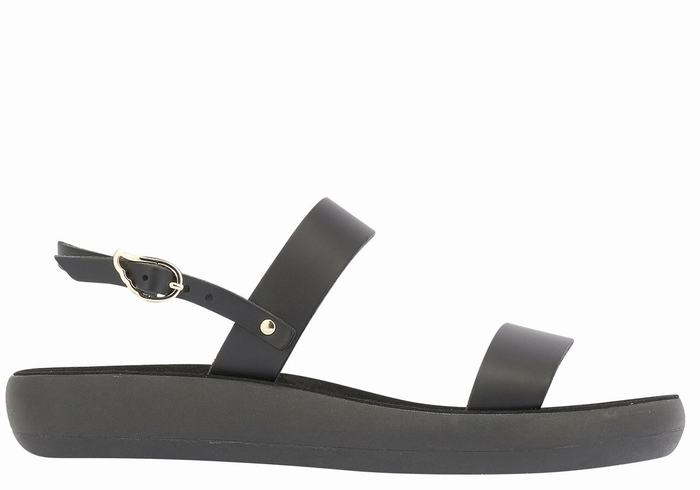 Ancient Greek Sandals Clio Comfort Casual Sandalen Dames Zwart | NYB1614PO