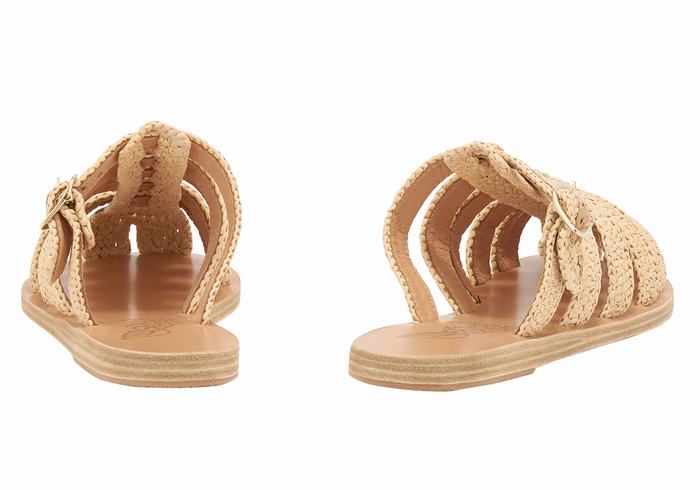 Ancient Greek Sandals Cosmia Vissers Sandalen Dames Beige | NTV5412GR