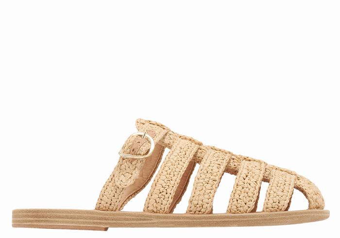 Ancient Greek Sandals Cosmia Vissers Sandalen Dames Beige | NTV5412GR