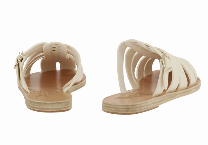 Ancient Greek Sandals Cosmia Vissers Sandalen Dames Wit | TMJ1583TR