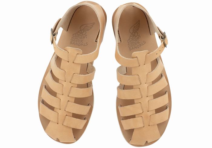 Ancient Greek Sandals Homer Vissers Sandalen Heren Beige | OPW2689UX