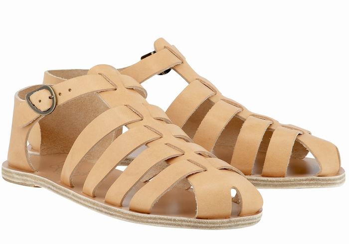 Ancient Greek Sandals Homer Vissers Sandalen Heren Beige | OPW2689UX