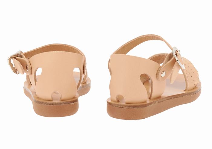 Ancient Greek Sandals Little Andromeda Soft Casual Sandalen Kinderen Beige | CUK1262YU