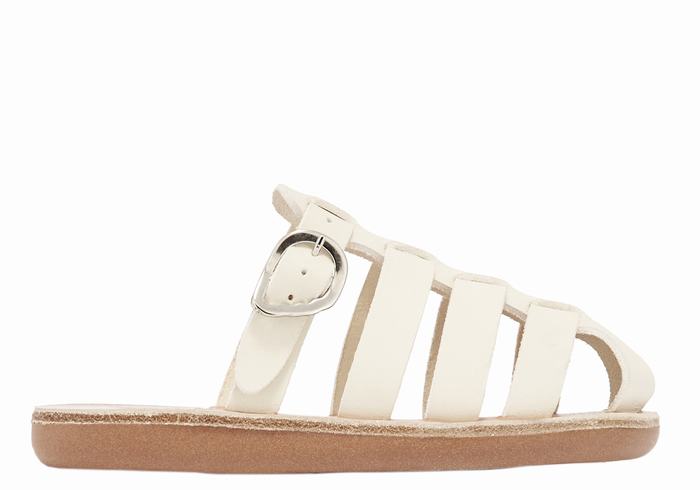 Ancient Greek Sandals Little Cosmia Soft Vissers Sandalen Kinderen Wit | YMT5651XU