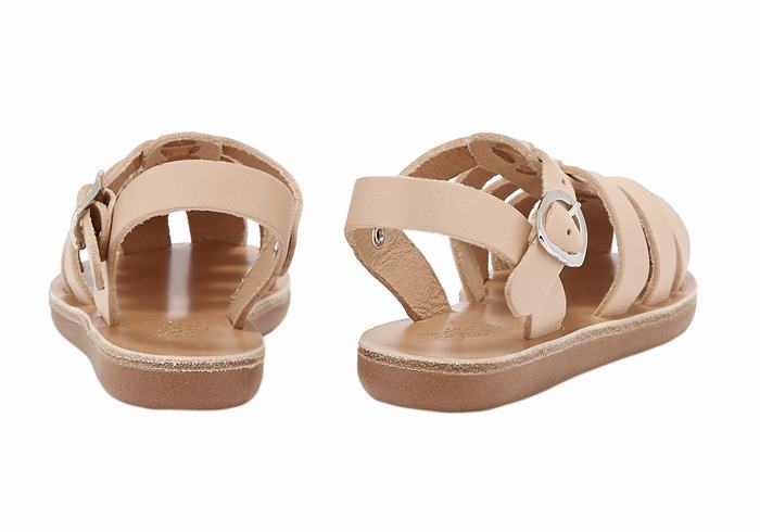 Ancient Greek Sandals Little Ektoras Soft Vissers Sandalen Kinderen Beige | HVY3656CO