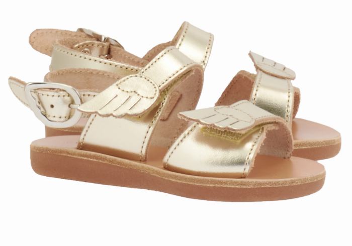 Ancient Greek Sandals Little Iliada Soft Casual Sandalen Kinderen Goud Wit | UPN119PK