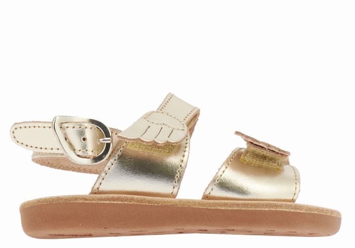 Ancient Greek Sandals Little Iliada Soft Casual Sandalen Kinderen Goud Wit | UPN119PK