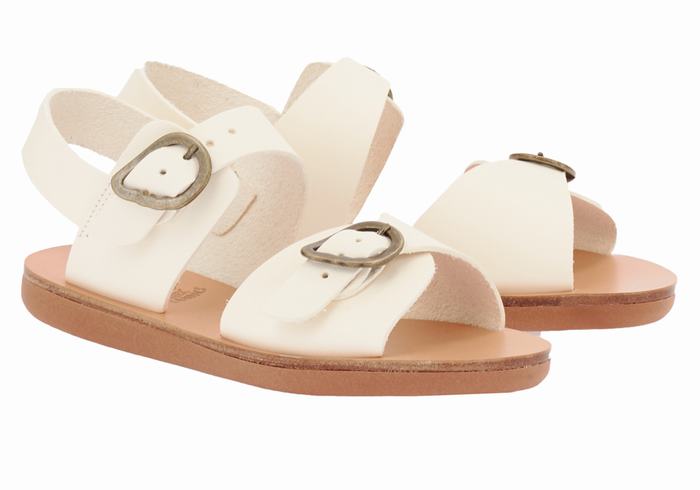 Ancient Greek Sandals Little Irini Soft Casual Sandalen Kinderen Wit | CIQ3143NT