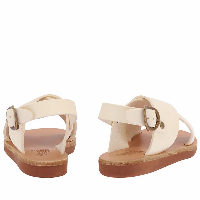 Ancient Greek Sandals Little Maria Soft Casual Sandalen Kinderen Wit | MLM1948YX